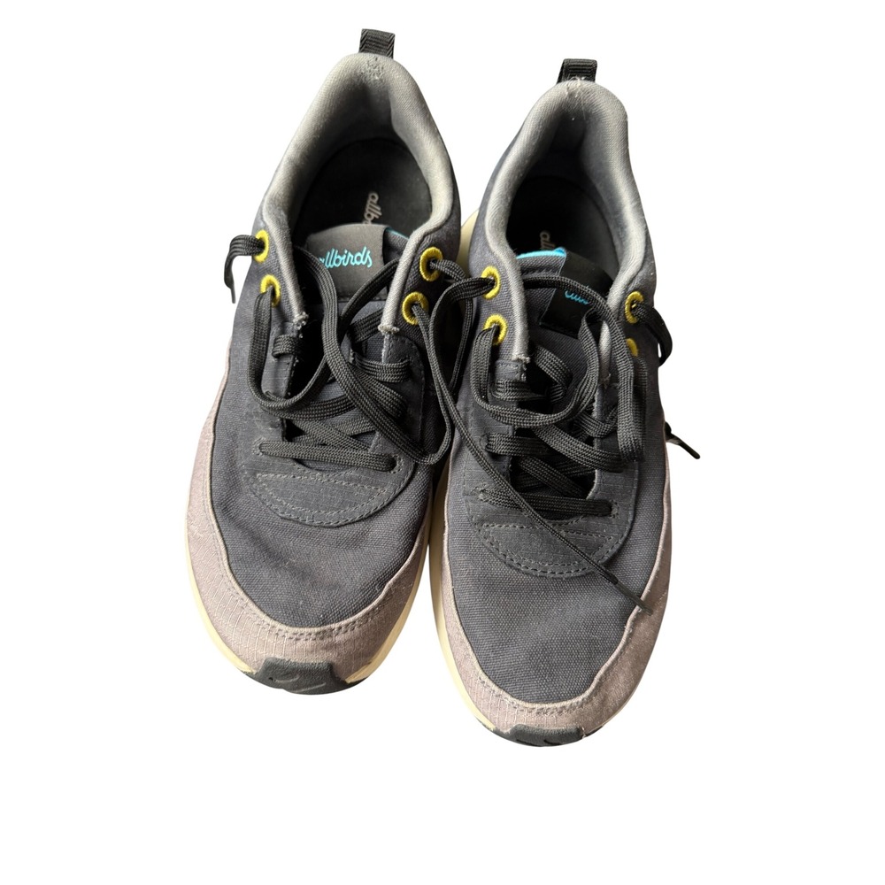 Allbirds Mens Tree Pipers Charcoal Grey Teal Low Top Sneakers Size 10 M10